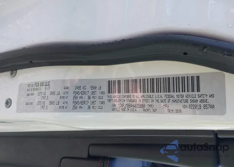 2017 Jeep Cherokee Trailhawk 4X4 из США, поврежденный, VIN 1C4PJMBB4HW635880